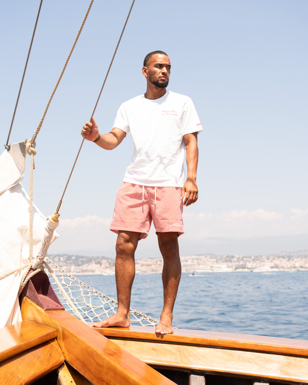 Short de bain AS CANNES X MC2 ST BARTH