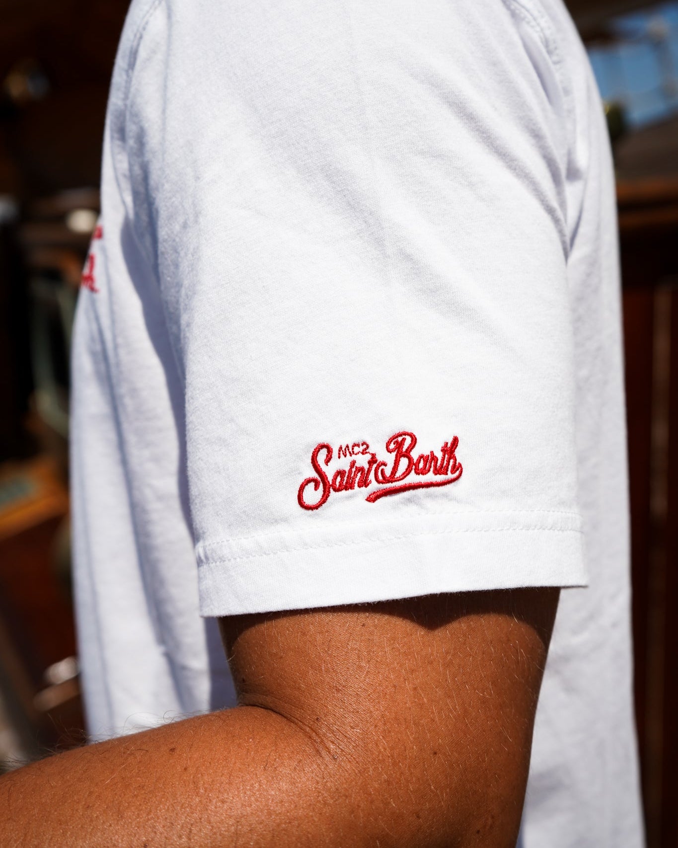 Tee-shirt AS Cannes X MC2 St Barth : Cannes, Scène Eternelle